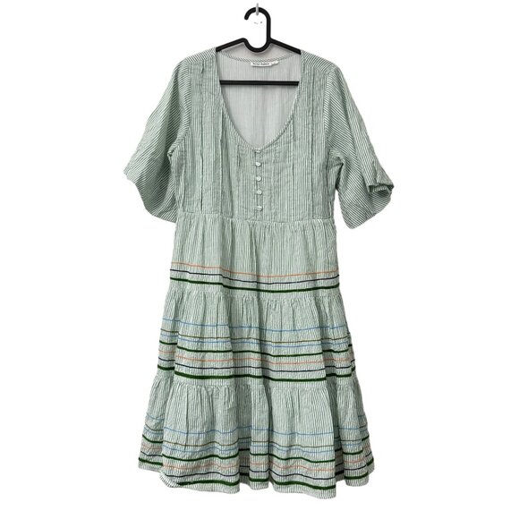 Roller Rabbit | Dresses | Roller Rabbit Green Murello Mable Striped ...